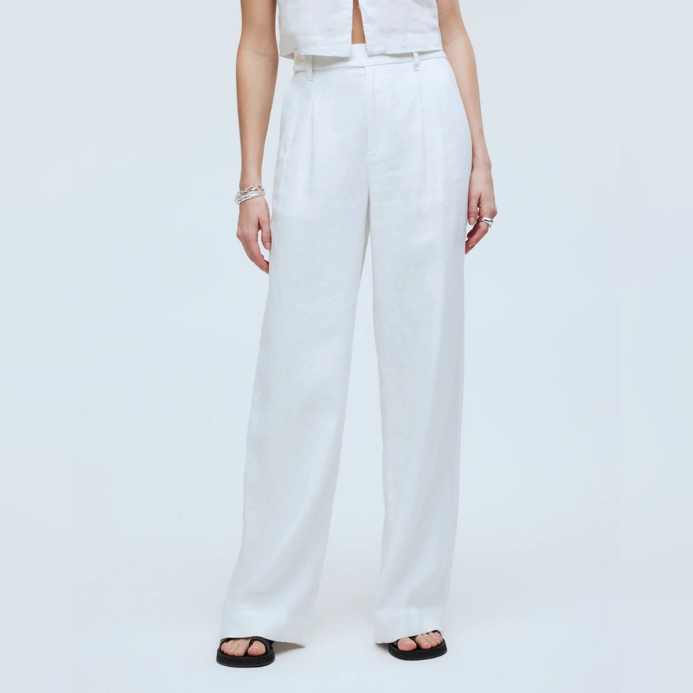 Madewell Harlow Linen Pants $88